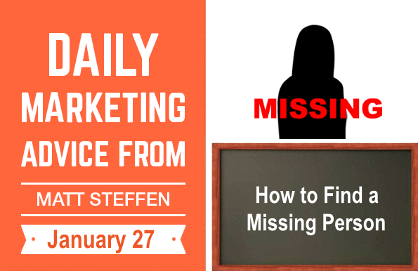 How-to-find-missing-person - Maverick Steffen Marketing Consultant ...